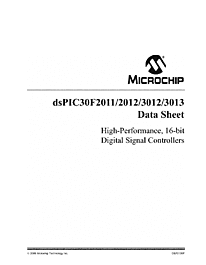 DataSheet dsPIC30F3012 pdf